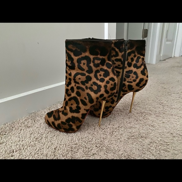 louboutin leopard boots